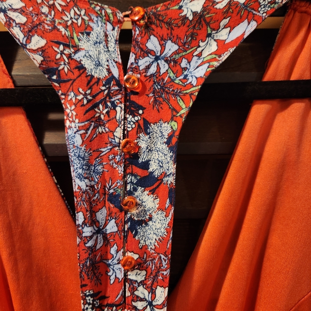 Japna Multicolor Floral Maxi Dress - Picture 5 of 5